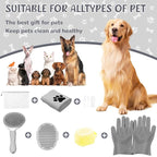 Dog Grooming Kit for Shedding – 8-Piece Pet Grooming Supplies - Image 8