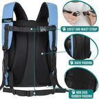 PetAmi Dog Backpack Carrier for Small Large Cat, Ventilated Pet Hiking Backpack - Image 5