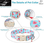 Adjustable Summer Dog Collar, Cute Watermelon Dog Collars - Image 4