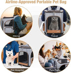 Lekereise Pet Carrier Backpack Expandable Cat Backpack - Image 5