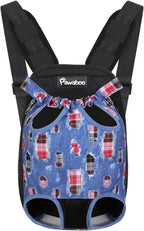 Pawaboo Pet Carrier Backpack, Adjustable Pet Front Cat Dog Carrier Backpack by Pawaboo