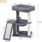 YOUPET Cat Tree with Cat Scratching Post - Image 2