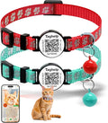 Smart QR Code Cat Collar 2-Pack by Taghelp