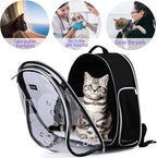 BAGLHER Cat Carrier Backpack Bubble - Image 7