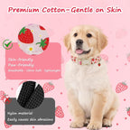 Strawberry Dog Collar, Cute Pink Dog Collars - Image 5