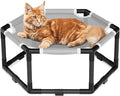 Tresbro Elevated Cat Hammock Bed, Hexagon Raised Cat Swing Bed by Tresbro