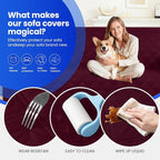 Waterproof Couch Covers for Pets, Waterproof Dog Bed Cover, Anti-Slip Soft Dog - Image 6