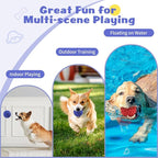 HIPPIH Indestructible Squeaky Dog Toys, Interactive Dog Balls 2 Pack, Chew Toys - Image 5