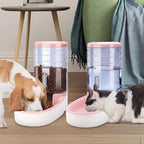 Meikuler Automatic Dog Cat Feeder and Water Dispenser Set, Waterer and Gravity - Image 3