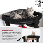 Globlazer Gothic Heavy Duty Cat Tree, 74in Sturdy Goth Cat Tower - Image 3