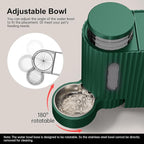 Gardner Pet Automatic Gravity Cat Food Feeder and Water Dispenser Stainless - Image 4