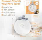 Pearhead Pet Paw Print Keepsake Ornament Kit, Memorial Clay Paw Impression - Image 3