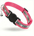 Cat Collar Breakaway, Reflective Kitten Collar by ODOKELE