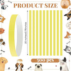 500 Count 20inch Adjustable Paper Dog Collars - Image 2