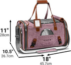 Mr. Peanut's Airline Approved Soft Sided Pet Carrier, Low Profile Gold Series - Image 7