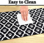 Dog Food Mat 16X24 Inch Pet Feeding Absorbent Mats - Image 6