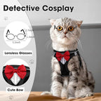 Cat Vest Harness and Leash Set for Walking Escape Proof, Adjustable Kitten - Image 7