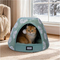BALANCE Cat Beds for Indoor Cats, 2-in-1 Cat Bed Cave by BalancePet