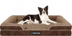 Orthopedic Dog Bed for Large Medium Sized, Washable Memory Foam Large Dog Bed by Unknown