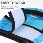 PUPTECK Soft Mesh Cat Vest Harness and Leash Set Puppy Padded Pet Harnesses - Image 5