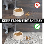 Dog Food Mats for Floors Absorbent, Pet Cat Food Mat - Image 5