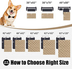 Smiry Waterproof Dog Bed Cover Blanket, Soft Reversible Pet Blanket, Washable - Image 6