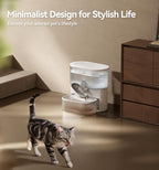 Wireless Cat Water Fountain No Filters, Wastewater Separation, FEELNEEDY - Image 8