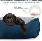 JOEJOY Rectangle Dog Bed for Large Medium Small Dogs - Image 2