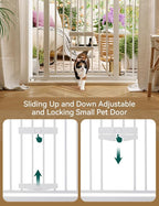 Babelio 36 Inch Extra Tall Baby Gate - Image 4
