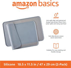 Amazon Basics Waterproof Non-Slip Silicone Pet Feeding Mat - Image 2