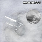 Dog Blankets Waterproof Pet Blanket Paw Printing Super Soft Warm Fluffy - Image 3