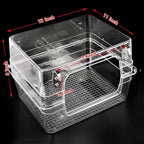 Colorday Large Bird Bath for Cage, Parrot Bath for Parakeet, African Grey - Image 2