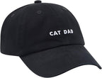 Cat Mom & Dad Hats for Proud Cat Parents | for Men & Women | Embroidered Text - Image 2