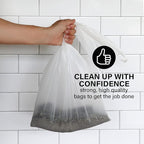 Pet Zone Universal No-Touch Cat Litter Bags & Waste Bag 12 Pack - Image 5