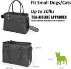 Fashion Pet Carrier Dog Purse Cat Bag Soft-Sided Carriers Travel Airline - Image 2