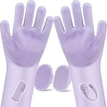6PCS Pet Grooming Kit for Dogs, Cats and Horses | Dog Washing Gloves | Dog Bath by Augwind
