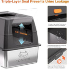 XXXL Stainless Steel Litter Box - Image 4