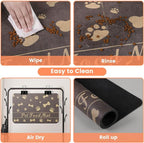Pet Feeding Mat-Absorbent Pet Placemat - Image 4