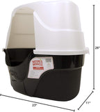 Nature's Miracle Advanced Hooded Corner Litter Box - Image 7