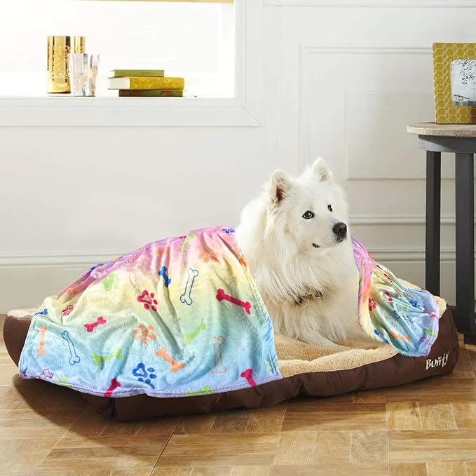Dog Blanket, Super Soft Fluffy Premium Fleece Pet Puppy Blanket - Image 6