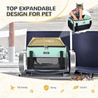 Lekereise Top-Expandable Pet Carrier 17x11x9.5 Inch Alaska Hawaiian Airline - Image 5
