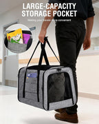 PETUX Large Pet Carrier for Large Cats ＆ Small Dogs - Image 8