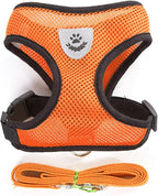 shudyear Summer cat Chest Harness and Leash, Anti-Escape Adjustable Soft mesh - Image 7