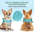 SlowTon No Pull Small Dog Harness and Leash Set, Puppy Soft Vest Harness Neck & - Image 2