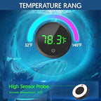 QZQ Fish Tank Thermometer Aquarium Thermometer Wireless Touch Stick Digital - Image 3