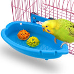 Mygeromon Bird Bath for Cage-Small Tub Bowl for Hang Inside Cage Birdbath - Image 3