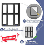 NAMSAN Dog Screen Door, Flap Opening 11.2 x 14.4 inches, Dog Door - Image 5