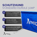 ActiveDogs.com IGP IPO Schutzhund Standard Hurdle Jump w/Carrying Bag - Image 5