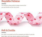 Love Pattern Dog Collar with Buckle Adjustable Safety Nylon Collars - Image 3