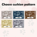 Personalized Dog Cat Food Mat Waterproof Non Slip Pet Bowl Name Mat Absorbent - Image 2